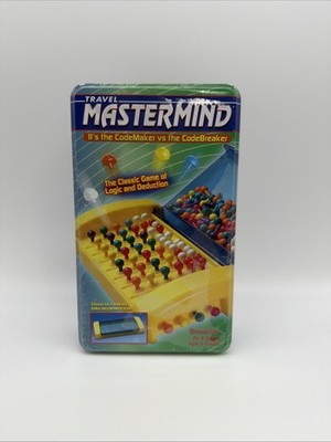 Travel Mastermind Tin Edition   Codemaker vs Codebreaker   Pressman NEW & SEALED