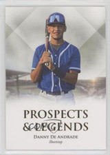 2020 Futera Unique Baseball Onyx Prospects & Legends Danny De Andrade #9 12xy