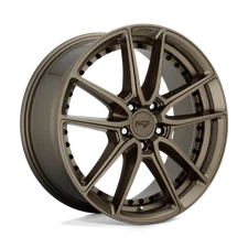 Niche DFS M222 18x8 +40 Matte Bronze Wheel 5x114.3 5x4.5 (QTY 1) M222188065+40