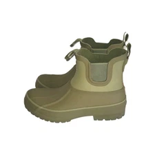 HISEA Women's Duck Chelsea Rain Waterproof Outdoor Mud Garden Boots FAST SHIP