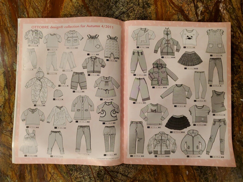 Ottobre Magazine Autumn 4/2011 New and Uncut Euro Sewing Patterns - Picture 3 of 4
