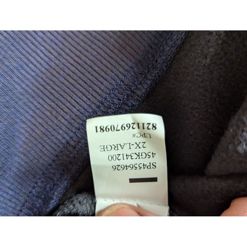 IZOD Sweatshirt Advantage Performance Fleece 1/4 Zip Colorblock Stretch Mens 2XL - Bild 8 von 9