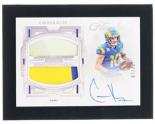 Cooper Kupp 2022 Panini Flawless Dual Patch Autographs Silver #25 #1/20