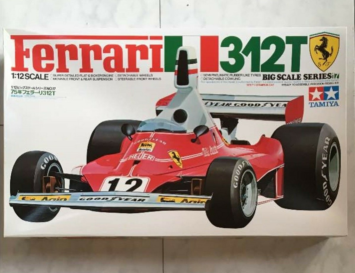 Tamiya 1/12 Big Scale 1975 Ferrari 312T Shipping from JAPAN Tamiya 1/12 Big Scale 1975 Ferrari 312T Shipping from JAPAN