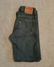 Boy's Levi's Jeans 505 Straight Size 12 Slim 24 X 26 EXCELLENT CONDITION 