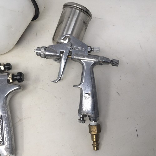 HUSKY Gravity Feed HVLP Spray Gun H4840GHVSG + Mini R31 Spray Gun READ DESCRIP - Picture 2 of 9