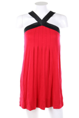 EXPRESS dress Jersey Pleated XS fuchsia pink