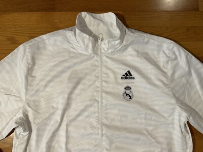 New XXL Adidas Real Madrid 2022/23 Anthem Reversible Soccer Jacket