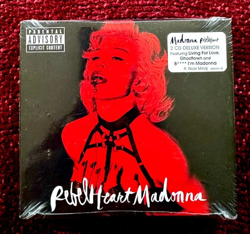 MADONNA MINT REBEL HEART SEALED 2 CD DISC BOXSET PROMO HYPE SEX PICTURE EXPLICIT