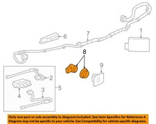 Chevrolet GM OEM Parking Aid Backup Back Up Reverse Proximity-Sensor 23370671
