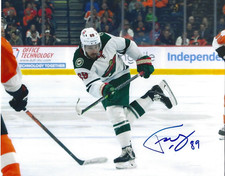 FREDERICK GAUDREAU Signed 8.5 x 11 Photo Signed REPRINT Hockey MINNESOTA WILD
