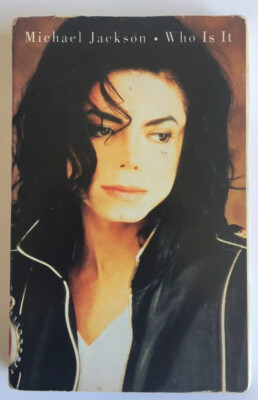 Vintage Michael Jackson WHO IS IT Cassette Tape Single Dangerous