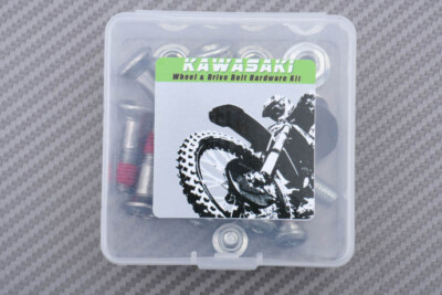 Kleiner Schrauben-Pannensatz / Schraubenkasten für Kawasaki KX 125 1979/33-tlg.