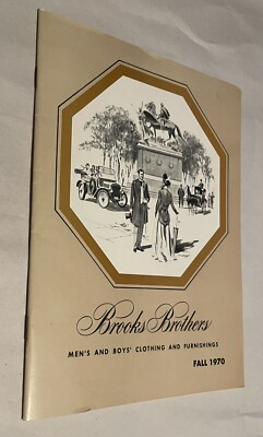 その他 [the vintage] Brooks Brothers SS 1970 Brooks Brothers Men's & Boy's Clothing & Furnishings Fall 1970