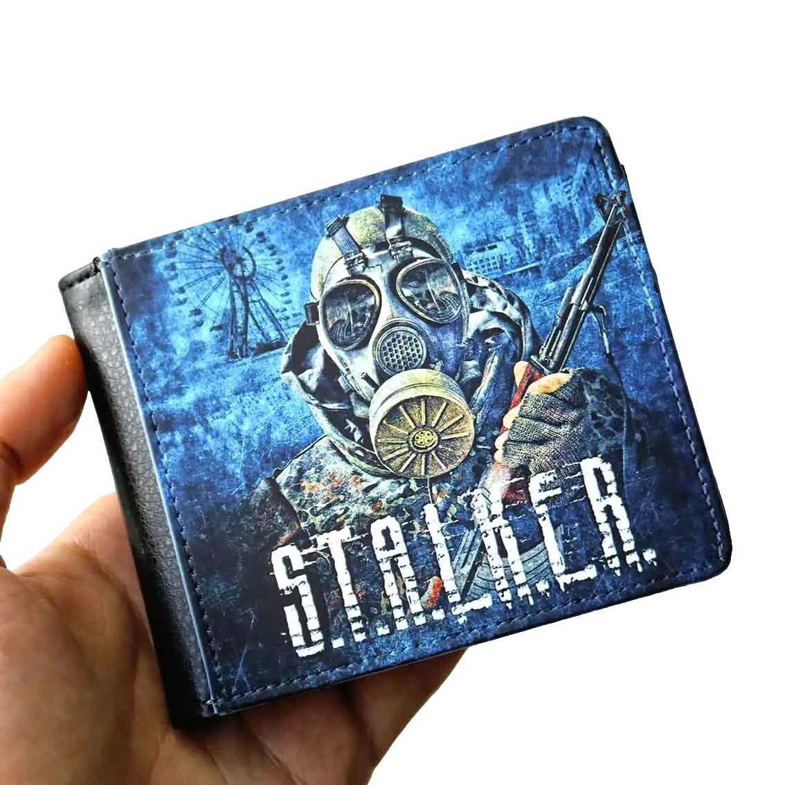 Biker Negro Carteras para hombres