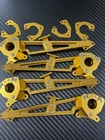 Tamiya bullhead Clod buster Monster Truck  C Arms F/R Ladder bars set Btyp gold