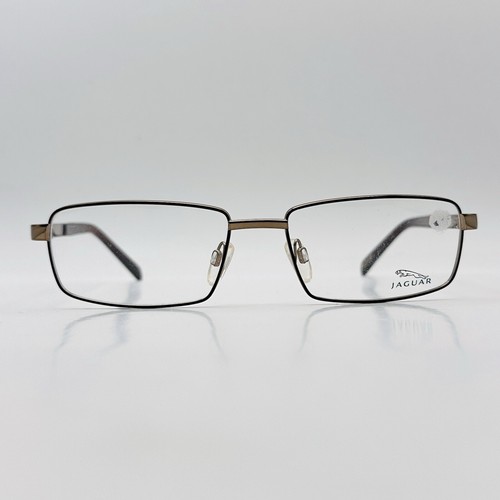 Jaguar Brille Herren eckig braun silber Mod. 33032 490 NEU - 第 1/11 張圖片