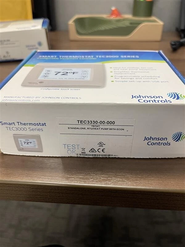 TEC3000 Stand-alone Thermostat Controller w/ Economizer - Image 2 of 2