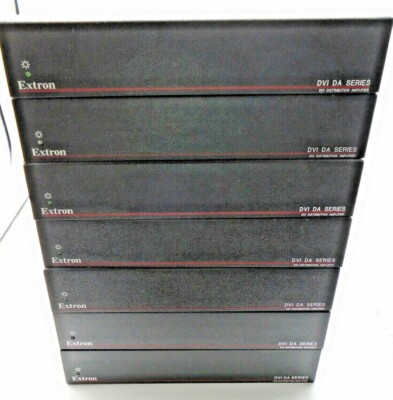 Extron Digital Visual Interface Distribution Amplifier Lot of 8 DVIDA2 EUC