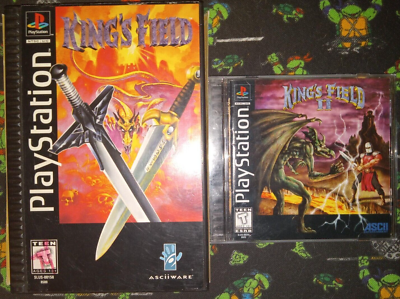 PSソフト　KING'S FIELD Kings Field 1 & 2 PS1 | eBay