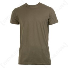 US Military Style BDU Cotton T-Shirt - Coyote / Olive Green - All Sizes