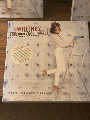 EACH BOX SET Whitney Houston Unreleased Mixes 4 LP record boxset 
