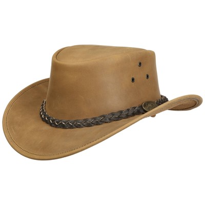 SCIPPIS Wigan Lederhut Westernhut Cowboyhut Rindslederhut Hüte Herren