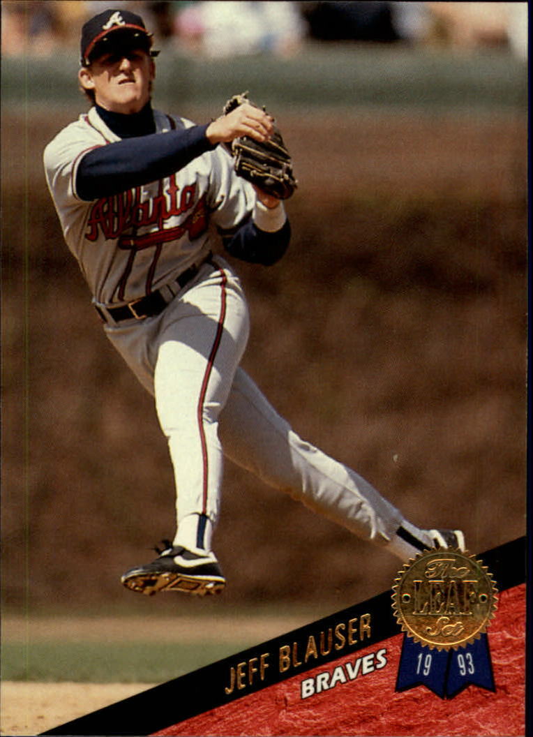 1993 Leaf #86 Jeff Blauser - NM