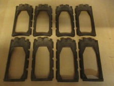 8 gebogene offene Mauerteile zu 3666 3888 366...