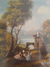 Dipinto Olio Su Rame - Tropen - 1940 - Italian Landscape - Oil On Copper