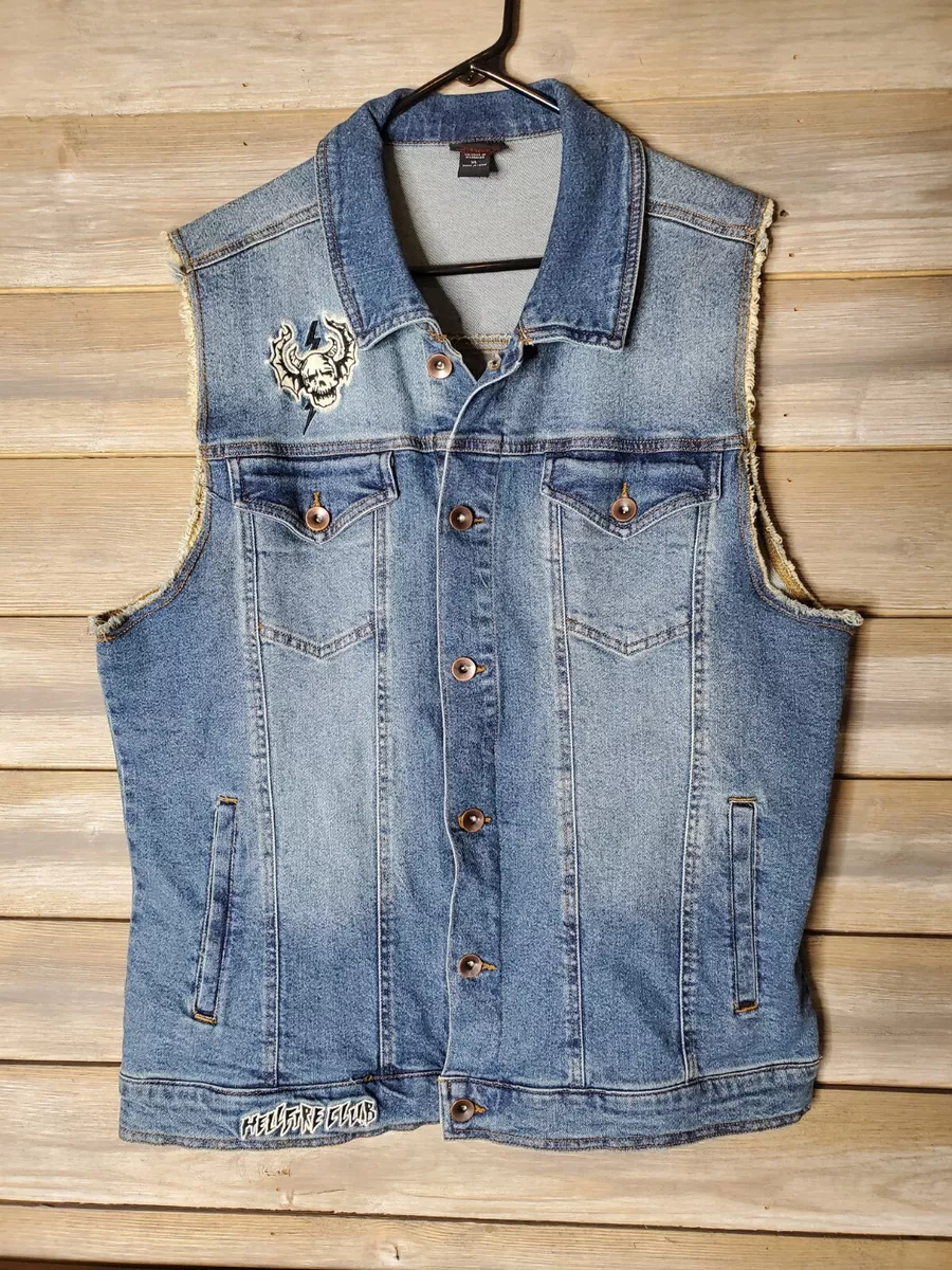 Stranger Things Eddie Munson Denim Vest