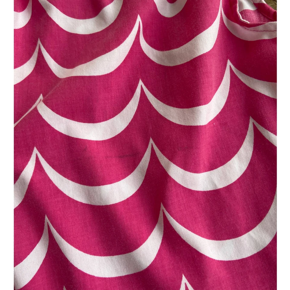 Maxi Vestido Kelly's Niños Rosa y Blanco Festoneado Lunares Corbata Hombro Talla 5-6 Foto 4 de 4