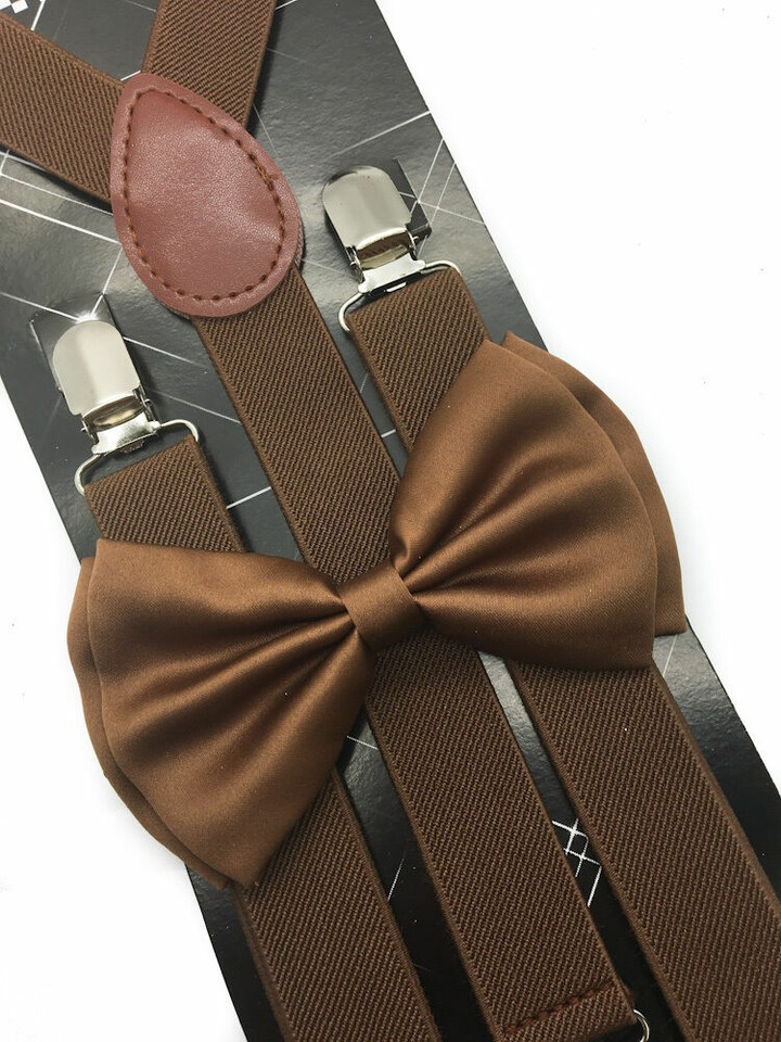 suspender tie combo