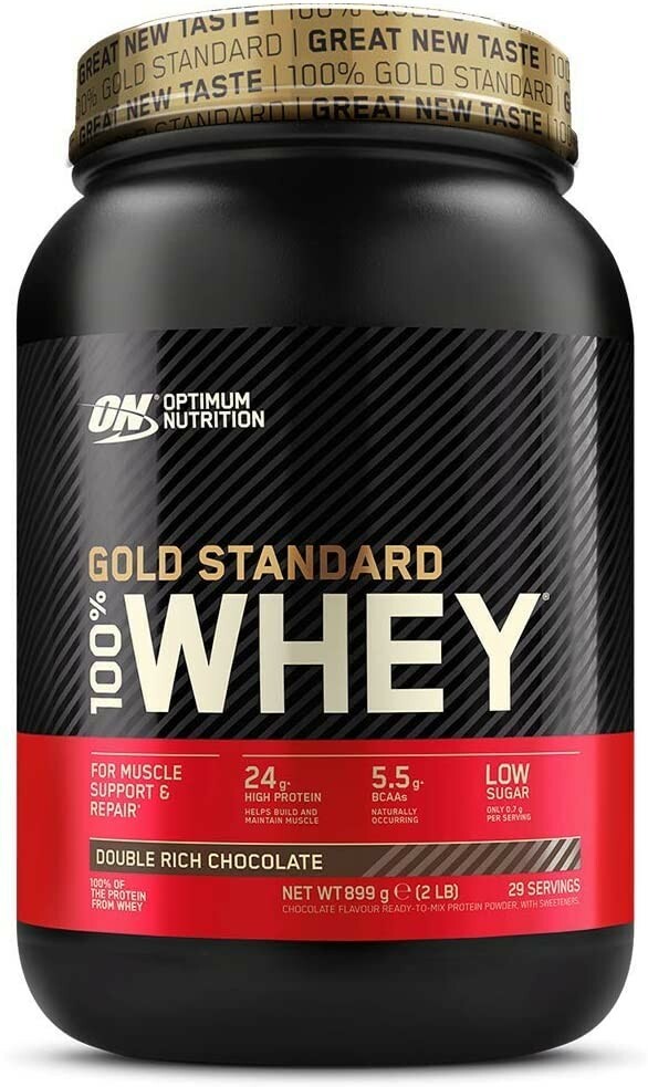 Whey Protéine en Poudre Riche en Isolat pour Récupération Musculaire Optimum Nutrition