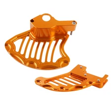 Front Rear Brake Disc Guard Protector For KTM 250 300 XCW 450 500 530 EXC 04-15