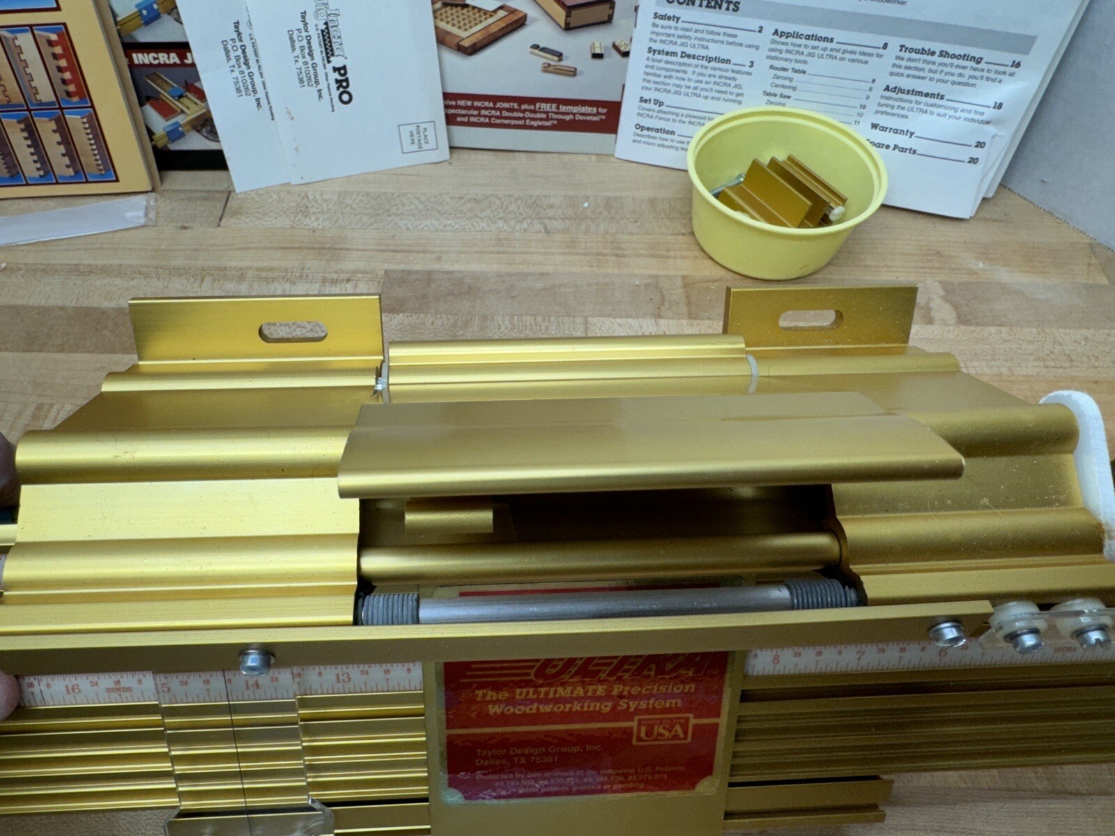 Incra Jig Ultra 24'' Ultimate Precision Woodworking System + INCRA