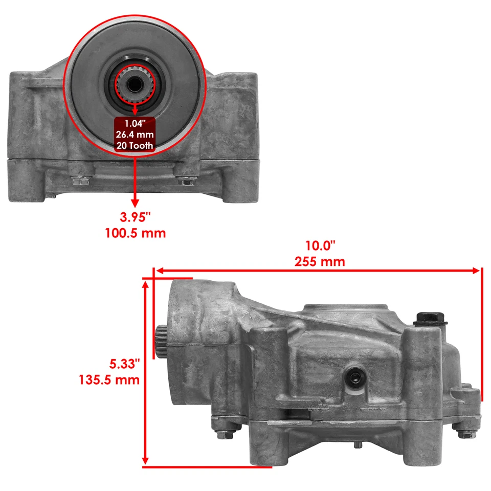 Rear Differential For Can Am Commander 1000 14-15 / Max 1000 14-17 / 1000R 18-19 - Image 2 of 4