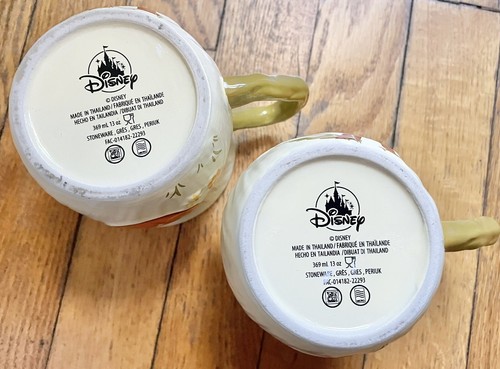 2 Disney Parks Bird Mug EPCOT International Flower Garden Festival Thailand Lot - Picture 4 of 6