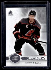 2020-21 SP Authentic True Leaders Jordan Staal #TL-JS Carolina Hurricanes