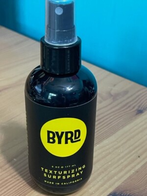 BYRD TEXTURIZING SURFSPRAY REPARATIVE STYLING SPRITZ QUINOA PROTEIN SEASALT 6 OZ
