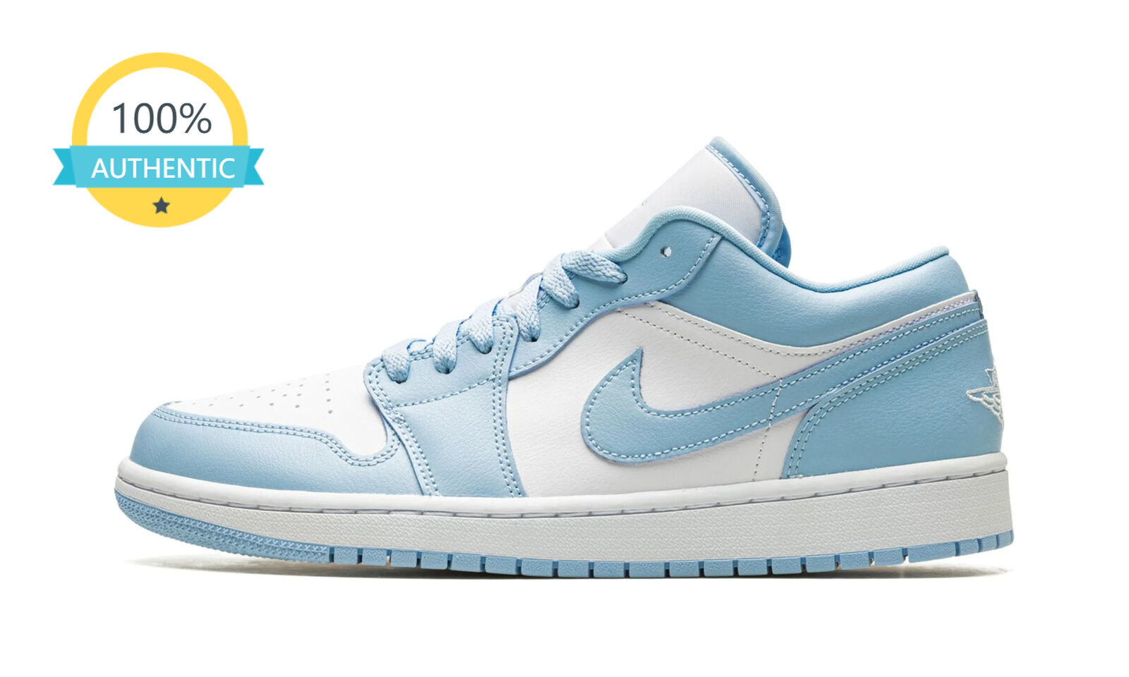 Air Jordan 1 Low Aluminum White Ice Blue Wmns DC0774-141