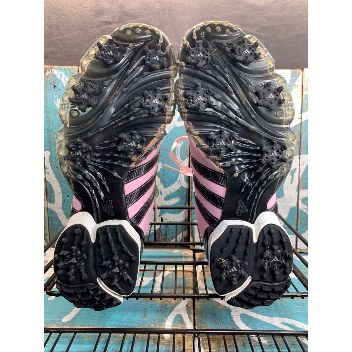 Rare Adidas Signature Paula 2 Creamer Golf Shoes Womans Sz 9