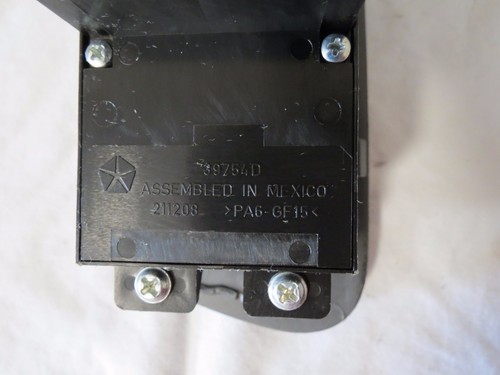 03-08 Dodge RAM 1500 5.7L V8 Dakota 2 DOOR Cab Master Power Switch OEM # 39754D - Imagen 5 de 6