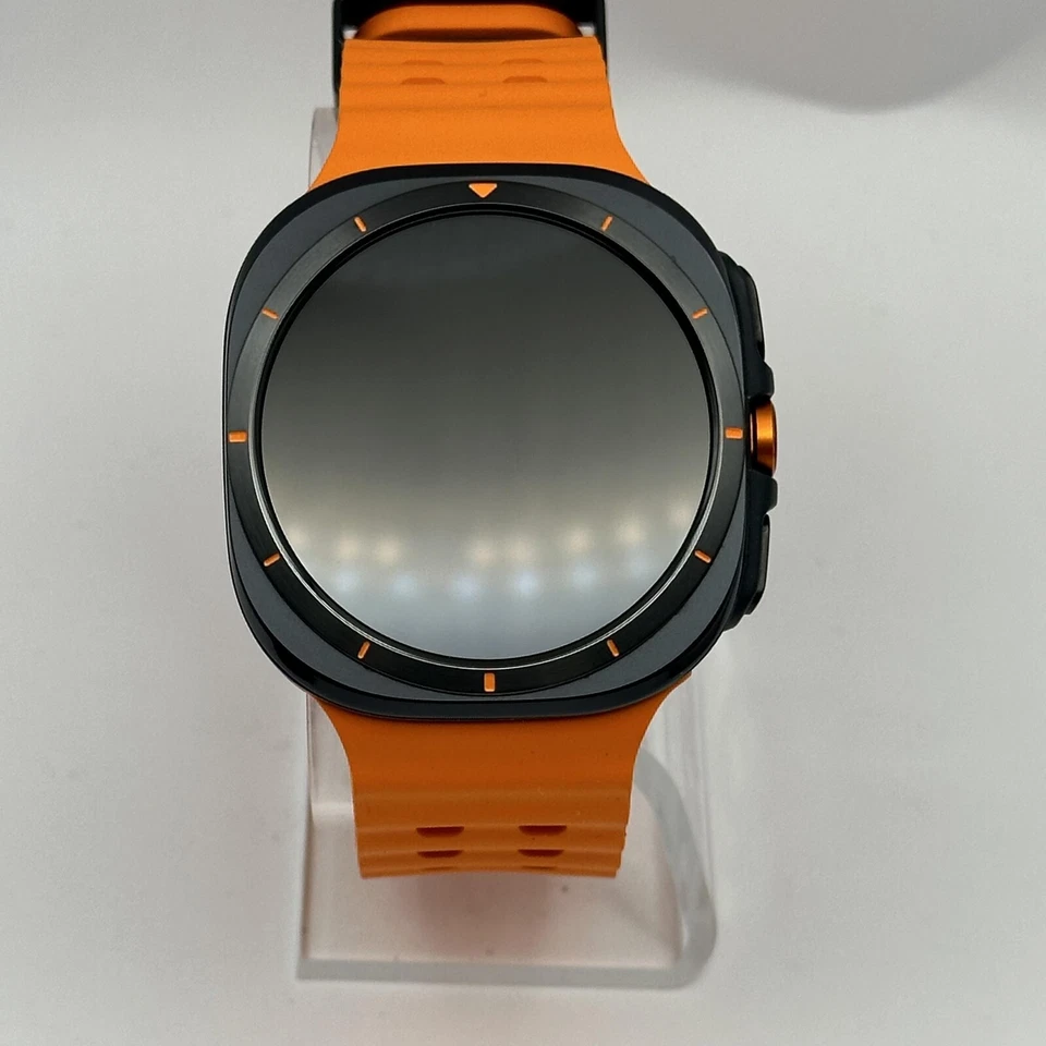 Samsung Galaxy Watch Ultra Black Titanium 47mm w/Orange Marine (LTE) - Excellent - Image 2 of 4