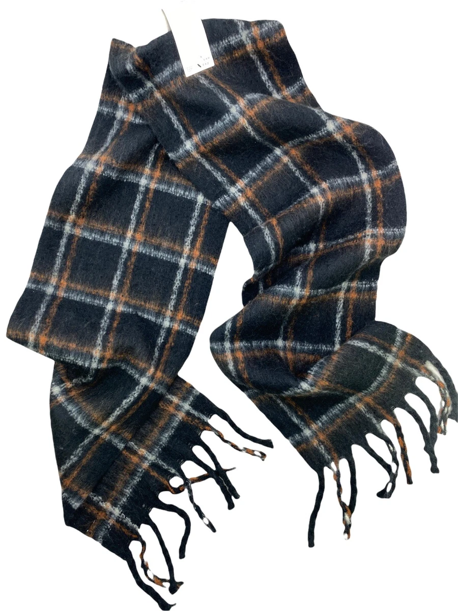 Black and tan blanket scarf deals