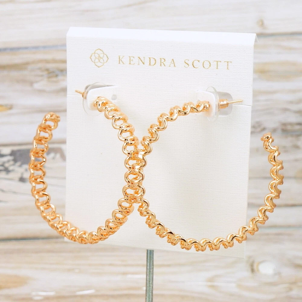 Kendra scott on sale rose gold earrings