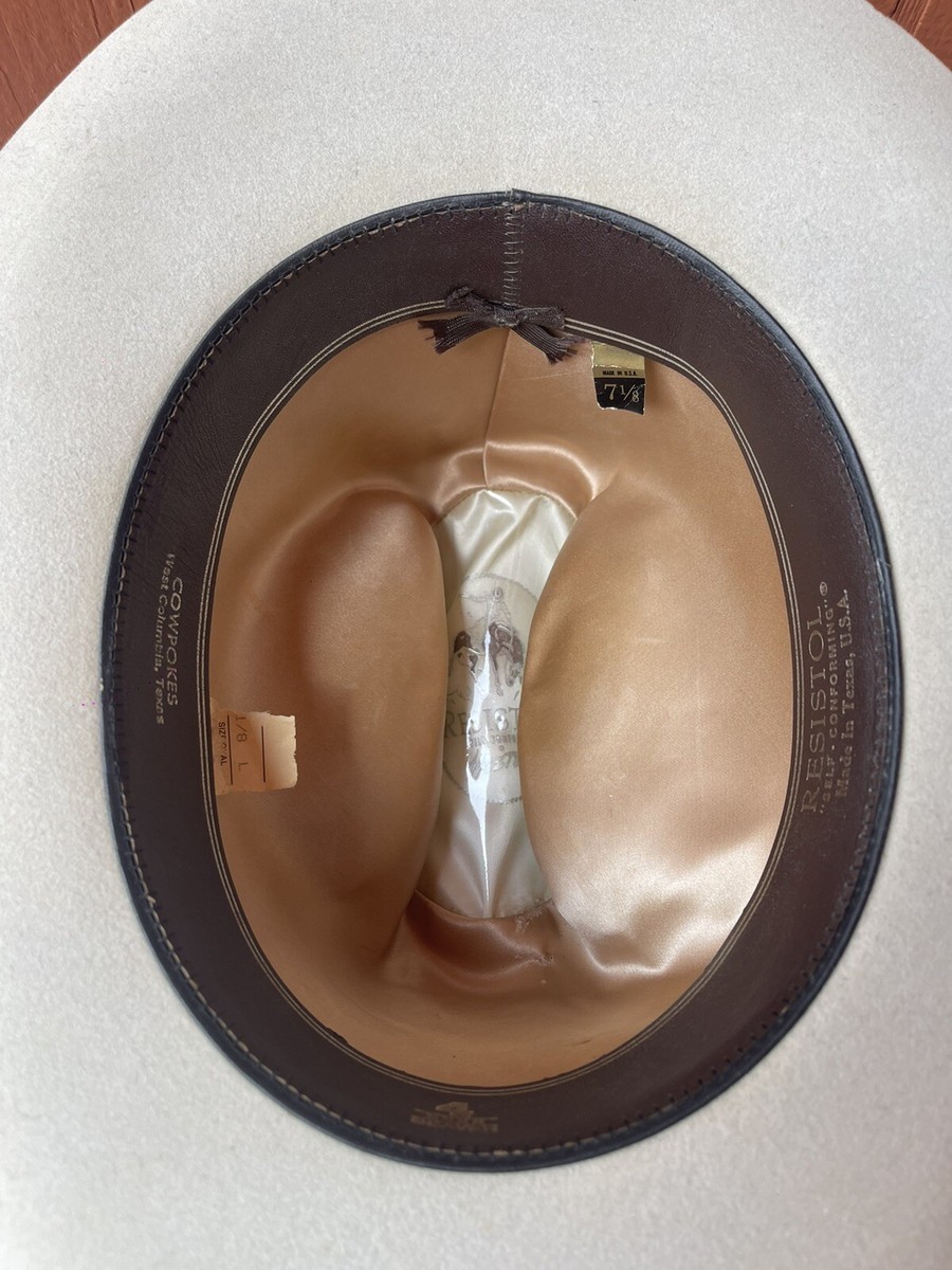 Resistol cowpokes hats size :7:1/8 | eBay display picture 1