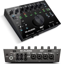 M-audio Usb C Audio Interface, Xlr Condenser Microphone And Studio Headphones...