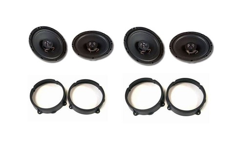 Kit 2 Casse Auto Ipnosis IP-01165 Da 165mm Per Lancia Musa – Con Supporti Anteriori E Connettori, Potenza 120W RMS
