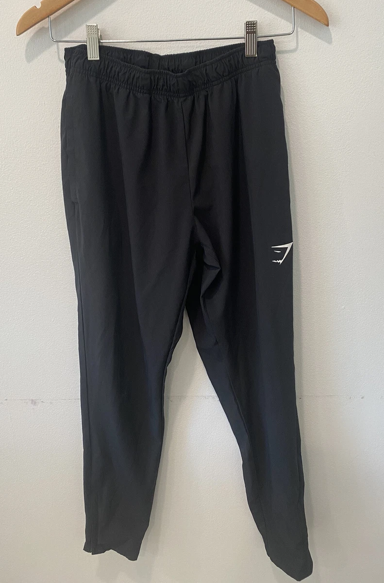 Gymshark Joggers Womens Small Black Pull On Drawstring flawed